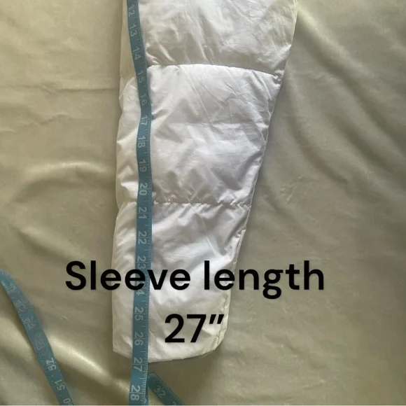 Columbia Women's Sportswear Co Quilted Jacket with Fur Trim Hood XL White - Picture 15 of 16